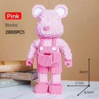 Juguete DIY Para Niños Muñeco De Carbono Mini Amoroso Con Luz Y Bloques De Construcción Micro Ladrillos Regalo De Navidad O Cumpleaños Unisex ABS Plástico Tamaño Pequeño Compatible Con Lego - details 10