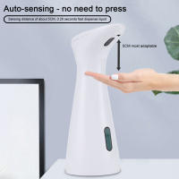 Dispensador De Jabón Y Loción Automático De 200ML Operado Por Batería Sin Contacto Para Cocina Baño Y Washroom - details 3