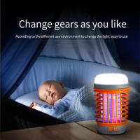 Lámpara Portátil LED Recargable Solar Con Repelente De Mosquitos Para Camping Luz Exterior USB Para Senderismo Pesca Correr Trabajo Emergencias - details 7