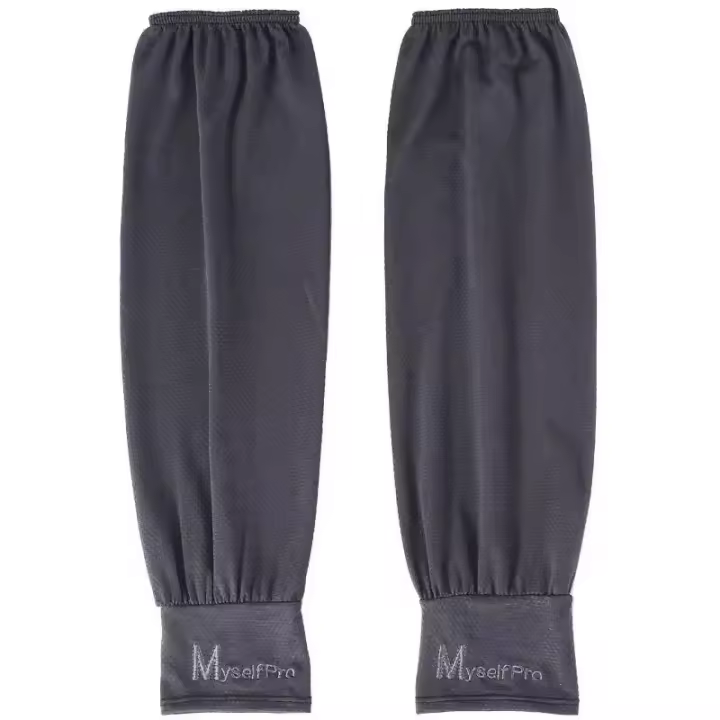 1Par De Mangas De Protección Solar Para Hombres Verano 2025 Algodón De Hielo Suave Absorbente Guantes De Hielo Para Ciclismo Running Conducción - 1