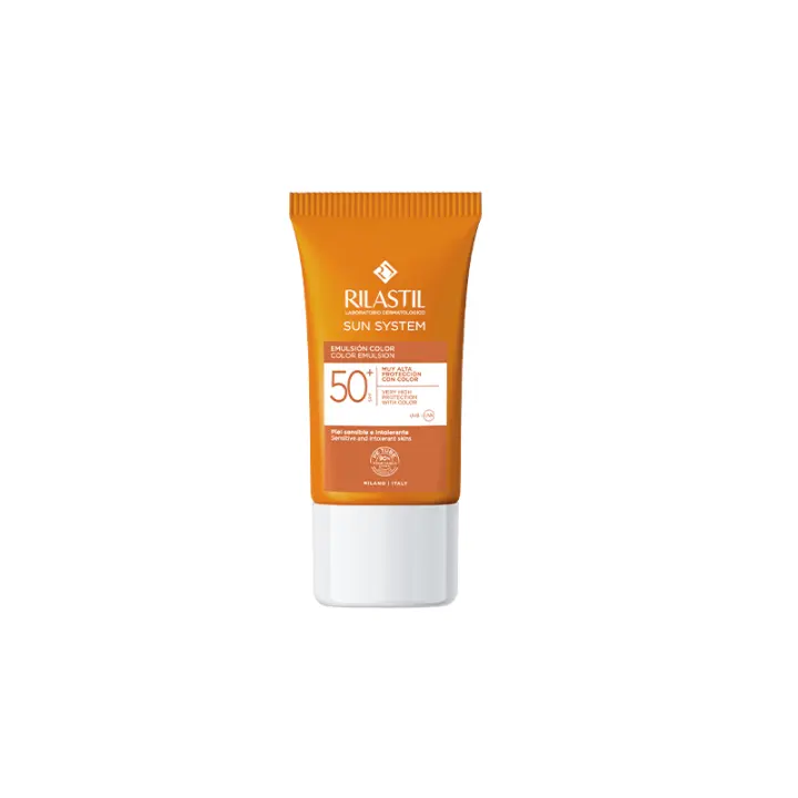 RILASTIL SUN SYSTEM SPF50 EMULSION COLOR 40 ML. - 1