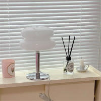 Lámpara De Mesa LED De Vidrio Italiano Diseñador Para Decoración Del Hogar Luz Nocturna Para Lectura Y Estudio Adecuada Para Dormitorio - details 4