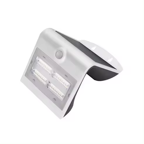 Aplique led solar korpass sensor 4W blanco 6400K - 1