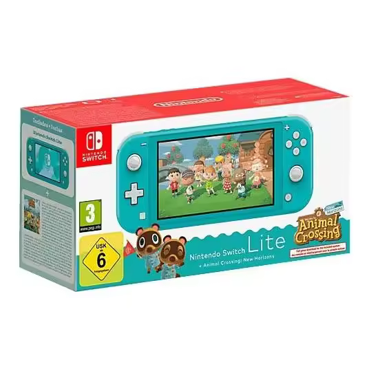 Nintendo Switch Lite Edición Limitada + Juego Animal Crossing: New Horizons - 1