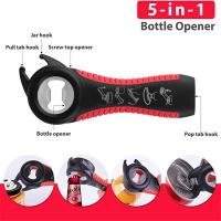 Abrepuertas Multifuncional 6-en-1 Lids Gripper Antideslizante Para Botellas Y Latas Herramienta De Cocina Eco-amigable - details 9