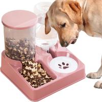 Comedero automático para mascotas, dispensador físico, bebedero automático para gatos, bebedero de acero inoxidable para gatos, dispensador de comida 2 en 1 - details 6
