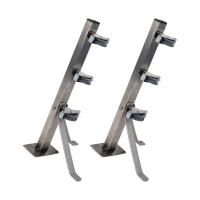 Tendedero Fijo de Pared Cofan con Forma de Escuadra de Dos Piezas | Incluye 3 Poleas | Acero Inoxidable AISI 304 | Medidas 36,5 X 9,5 Cm - details 0
