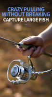 Carrete De Pesca Spinning BILLINGS YL 1000~7000 Serie Ratio De Engrosamiento 5.2:1 Almohadilla Máxima 35LB Engranaje CNC Carrete De Metal Para Agua Dulce Y Salada - details 0