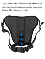 Bolsa De Pierna Impermeable Para Motocicleta Carbono Fibra Caja Rígida Hombro Pack Casual Exterior Para Hombres Y Mujeres - details 9