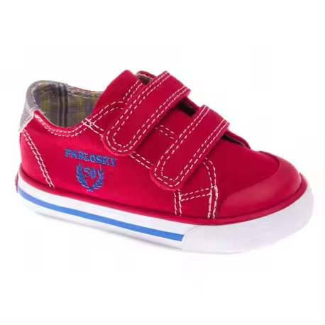 Zapatillas de lona para niño con dos velcros, de Pablosky - 1