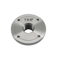 Placa De Rostro De Lathe De Madera De 3 Pulgadas 75mm De Acero Al Carbono Para Torneado De Madera Accesorios De Carpintería Con Hilo M33 1 Pulgada X 8 TPI - details 2
