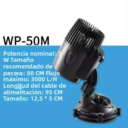 Bomba De Onda Para Acuario SOBO 220V Generador De Onda Alta Potencia Silencioso Para Tanque De Pez Material De Goma - 1