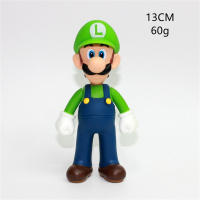 Figura De Acción PVC Super Mario Bros Juguetes De Decoración Para Niños Con Yoshi Princess Peach Toad Luigi Mario Luigi - details 8