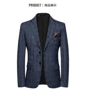 Chaleco De Negocios Casual Para Hombre Estilo Coreano Ajustado De Alta Calidad Moda Todas Las Estaciones Cierre Único Tamaño Regular - details 9