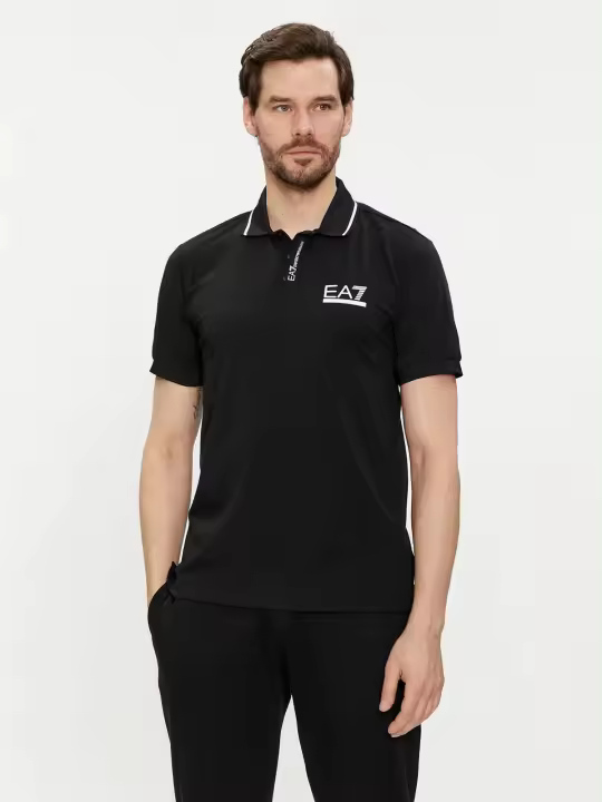 Polo Emporio Armani EA7 3DPF17 PJ03Z 1200 black - 1