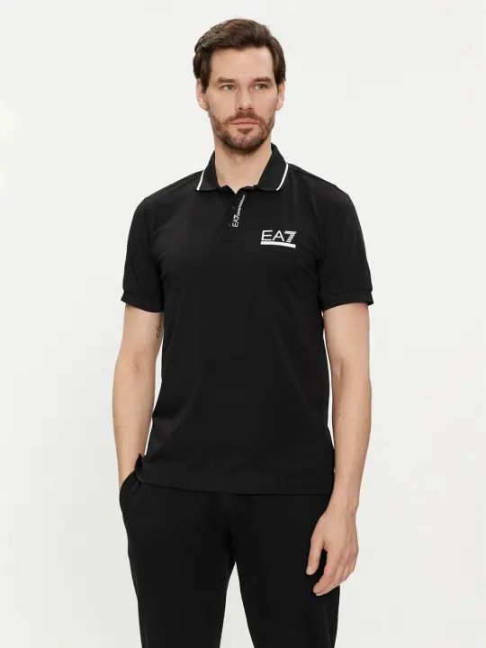 Polo Emporio Armani EA7 3DPF17 PJ03Z 1200 black - 1