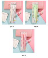 Kit De Herramientas Para Carpintería Y Manualidades 4pcs De Pincel De Pegamento Y Cuchillo Para Scrapbooking Suministros De Papelería Kawaii - details 3