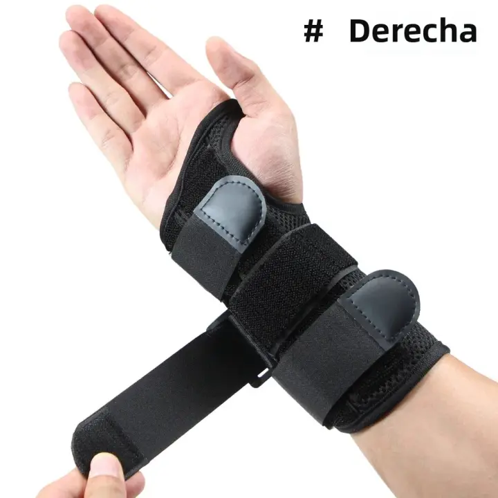 Mordaza De Muñeca Ajustable Para Tunnel Carpal Soporte Nocturno Con Splints Para Mano Derecha Soporte De Mano Para Artritis Y Tendinitis - 1
