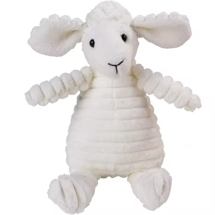 Juguete de Plush para perro con Sonido chirriante y relleno (Oveja) - 1
