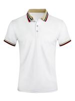 Camisa Polo De Algodón Transpirable Para Hombre Verano Estilo Casual Oficina Moda Marca Manga Corta Top Striped Calidad Superior - details 7