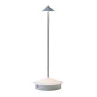 Lámpara De Mesa Recargable LED Sin Cable Nórdica De Lujo Para Dormitorio Restaurante Luz Nocturna Romántica Con Toque - details 14