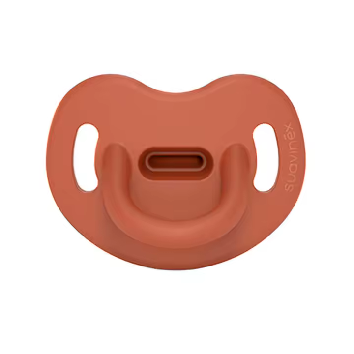 Suavinex Chupete Todosilicona Sxpro Fisiológico Teja 0-6M 1 Unidad 199251 - 1