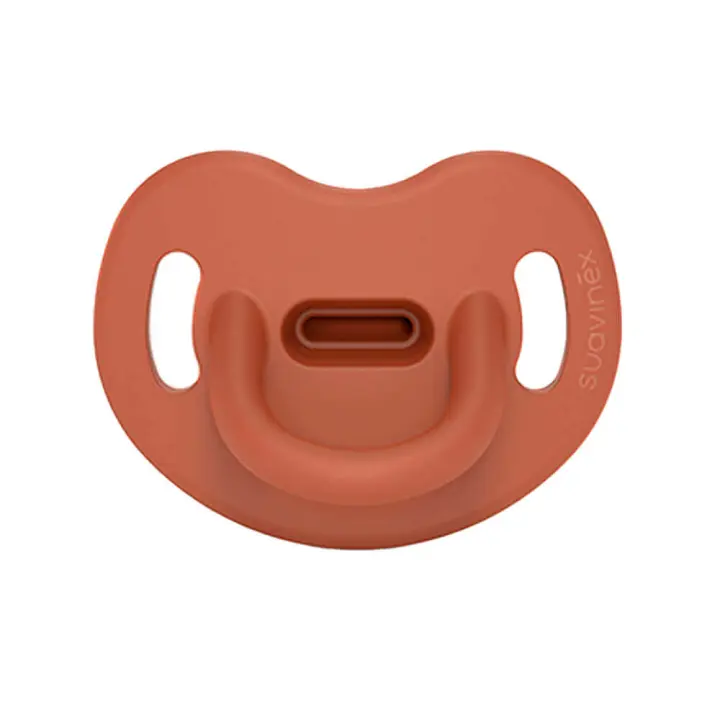 Suavinex Chupete Todosilicona Sxpro Fisiológico Teja 0-6M 1 Unidad 199251 - 1