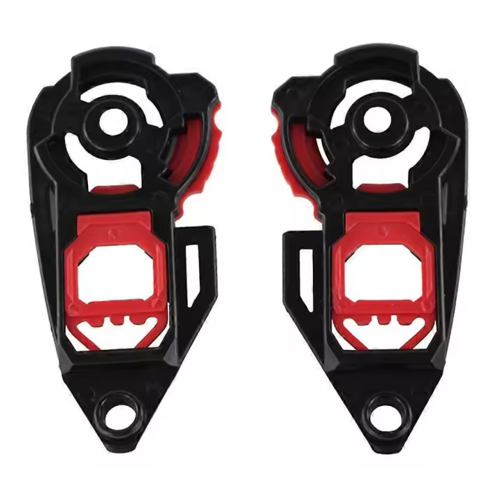 Helmet Shield Visor Gear Plate Set, 1 Pair Motorcycle Helmet Visor Base Replacement for AGV K1 K3sv K5 Motorcycle Helmet Parts MK2166 - 1