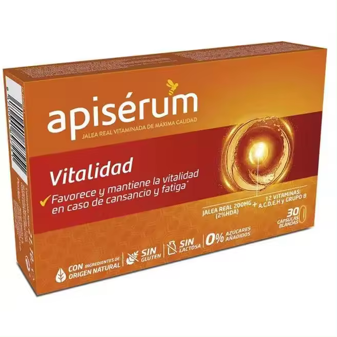 APISÉRUM VITALIDAD JALEA REAL VITALIDAD 30 CÁPSULAS - 1