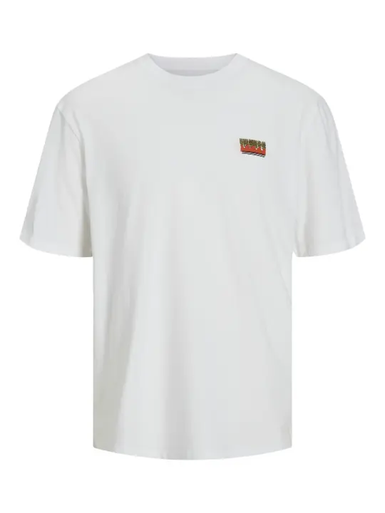 T-Shirt Jack & Jones Jorcanon Tee Ss Crew Neck Styd 12269987 Bright White - 1