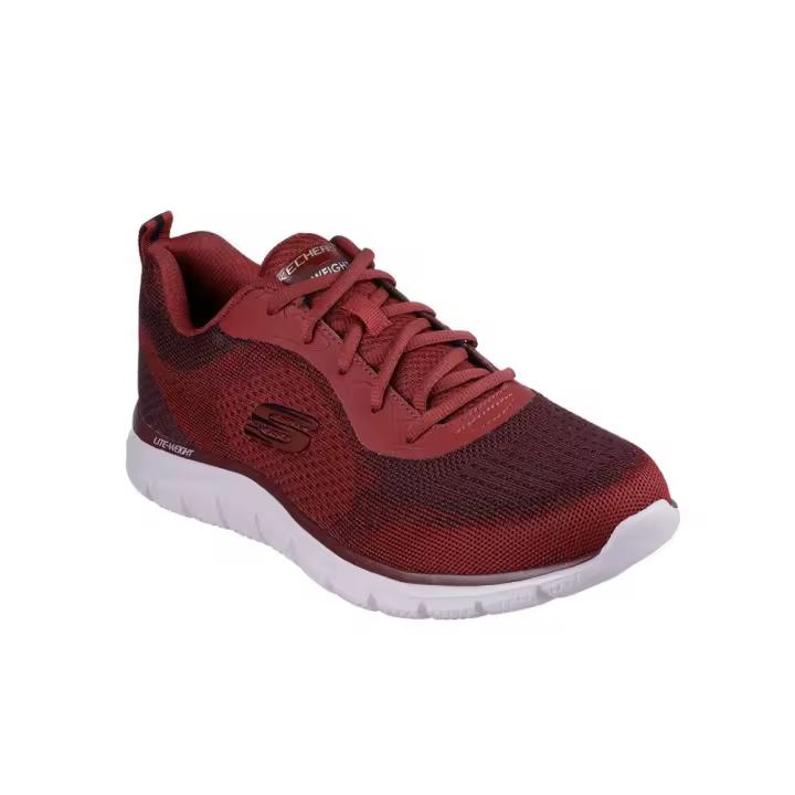 Sneakers Skechers Track-glendor Hombre Burdeos - 1