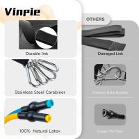 Set De Bandas De Resistencia 7 Piezas Accesorios De Gimnasio Portátiles Para Casa Ejercicios Elásticos De Goma Para Fitness Y Fortalecimiento Muscular - details 5