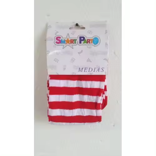 PANTY A RAYAS BLANCO Y ROJO INFANTIL - 1