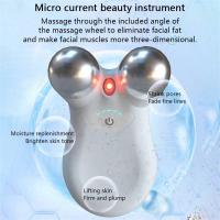 Masajeador De Rostro EMS De Microcorriente Con Doble Cabeza De Acero Inoxidable Y Terapia RF Dispositivo De Belleza Levantamiento Y Firmeza De La Piel - details 2