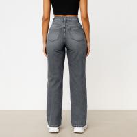 Jeans Low Rise Para Mujer Estilo Harajuku Pantalones Rectos Y Sueltos Con Bolsillos Denim Clásico De Talla Baja Moda De Calle - details 9