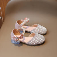 Zapatos De Princesa Para Niñas Plata Cristal Alta Moda Antideslizante Sandalias De Niños Suela De Goma Talla Verdadera Para Verano - details 16