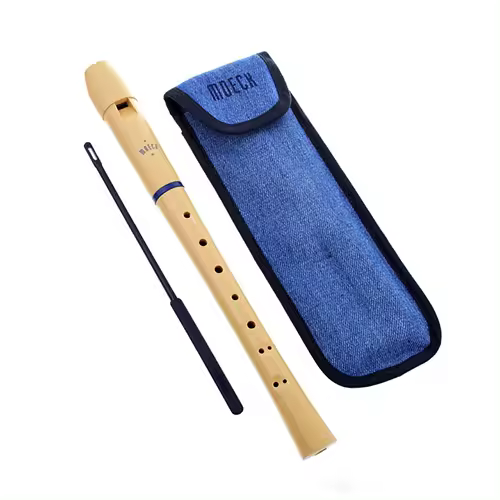FLAUTA DULCE SOPRANO-Moeck (1021) (Flauto 1 Sintetico) (Barroca) (2 Piezas) - 1