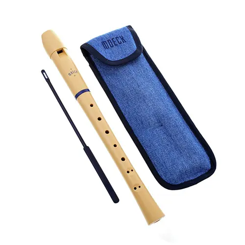 FLAUTA DULCE SOPRANO-Moeck (1021) (Flauto 1 Sintetico) (Barroca) (2 Piezas) - 1