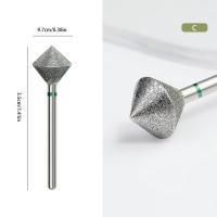Nuevas Brocas De Carburo Para Uñas Accesorio De Manicura Eléctrica Herramientas Para Remover Polvo De Uñas Efiles - details 6