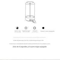 Lámpara Nocturna USB Portátil Con Luz Magnética Ambiental Cuerda De Cobre Para Ambiente Estudio Dormitorio Regalo De Año Nuevo - details 1