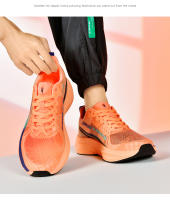 Zapatos De Correr Casual Para Hombres EZIIOT Con Placa De Carbono Y Suela Ligera Transpirable Color Naranja Talla True Fit - details 12