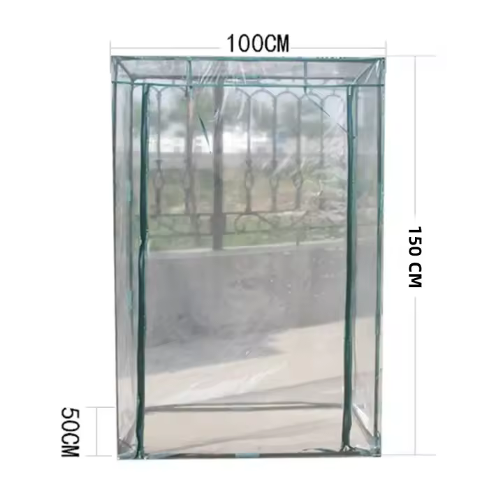 Cubiertas De Plantas Protección Contra Heladas Reutilizables Impermeables Y Resistentes Al UV Carpa De Jardín Invernadero Para Verduras - 1