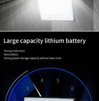 Lámpara Solar de 300W para Exterior, Focos impermeables, Luces Solares with a Distancia, reflector de Luz, Luces de Jardín y Calle - details 5