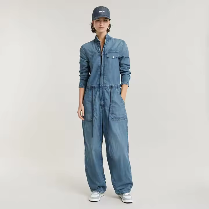Ropa mujer Monos G-star Mono Cocoon Azul - 1