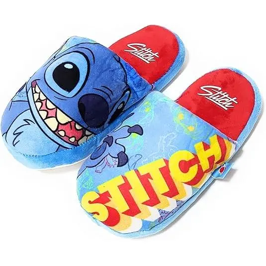 Zapatillas de estar por Casa Disney Stitch talla 28-29, Pantuflas Suaves, Zapatillas con Suela Antideslizante. ARDITEX - 1