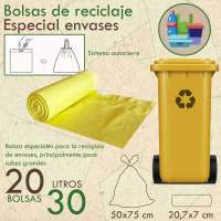 Cubo de Basura de Reciclaje Wellhome 70L Plástico 2 Aperturas - details 11
