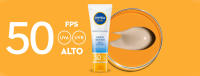 NIVEA SUN Protector solar facial SPF50 Control de Brillos – con color, tono medio - details 2