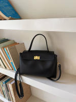 Bolso De Hombro Para Mujer De PU Suave Tamaño Pequeño Moda Retro 2025 Bolso Cruzado Versátil Para Comunicación Bolsa Cuadrada Pequeña - details 1