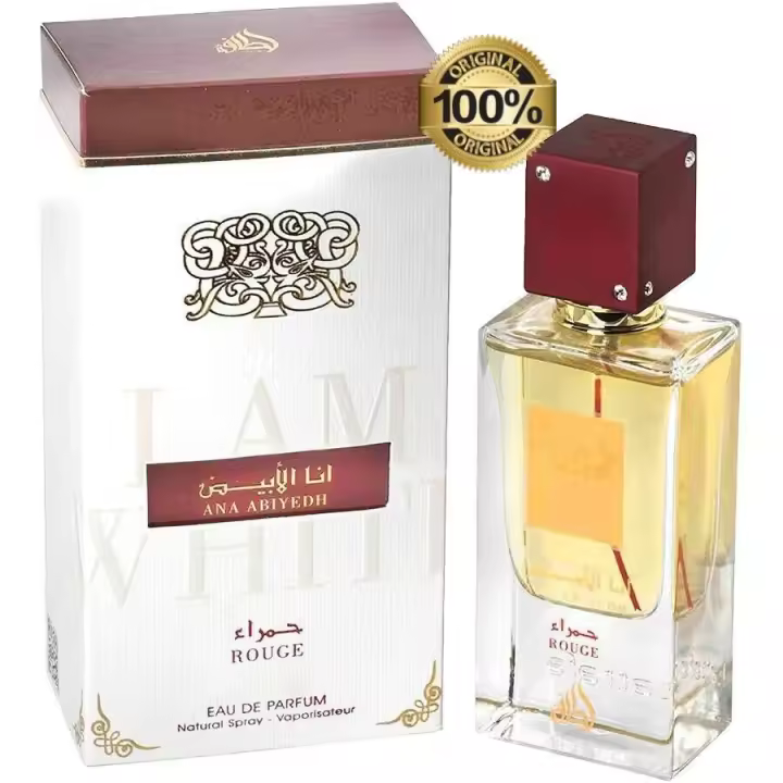 ANA ABIYEDH ROUGE BY LATTAFA EAU DE PARFUM  UNISEX 60 ML AMADERADA Y ESPECIADA - 1