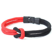 Nuevo Pulsera De Hombre Doble Capa Colorbloque Pirata Accesorio De Moda Material Metálico Aleación De Zinc Regalo Para Novio - details 9